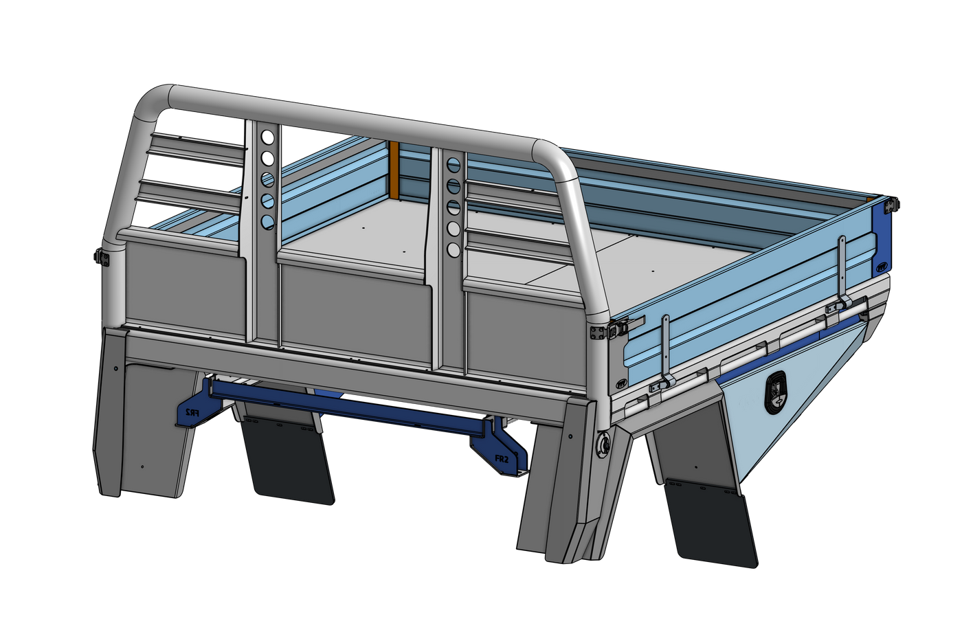 FFF Dual Cab Alloy Tray