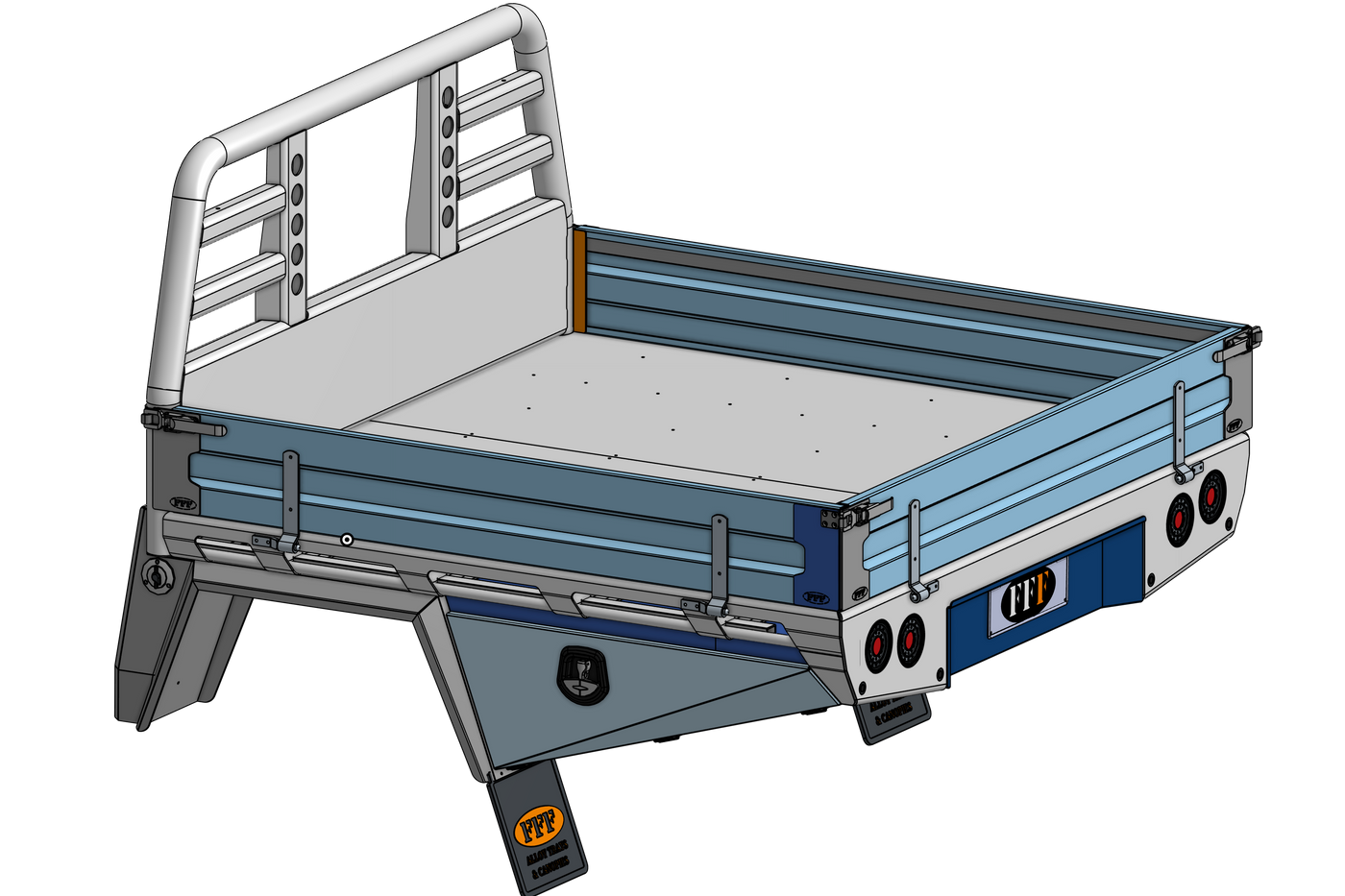FFF Dual Cab Alloy Tray