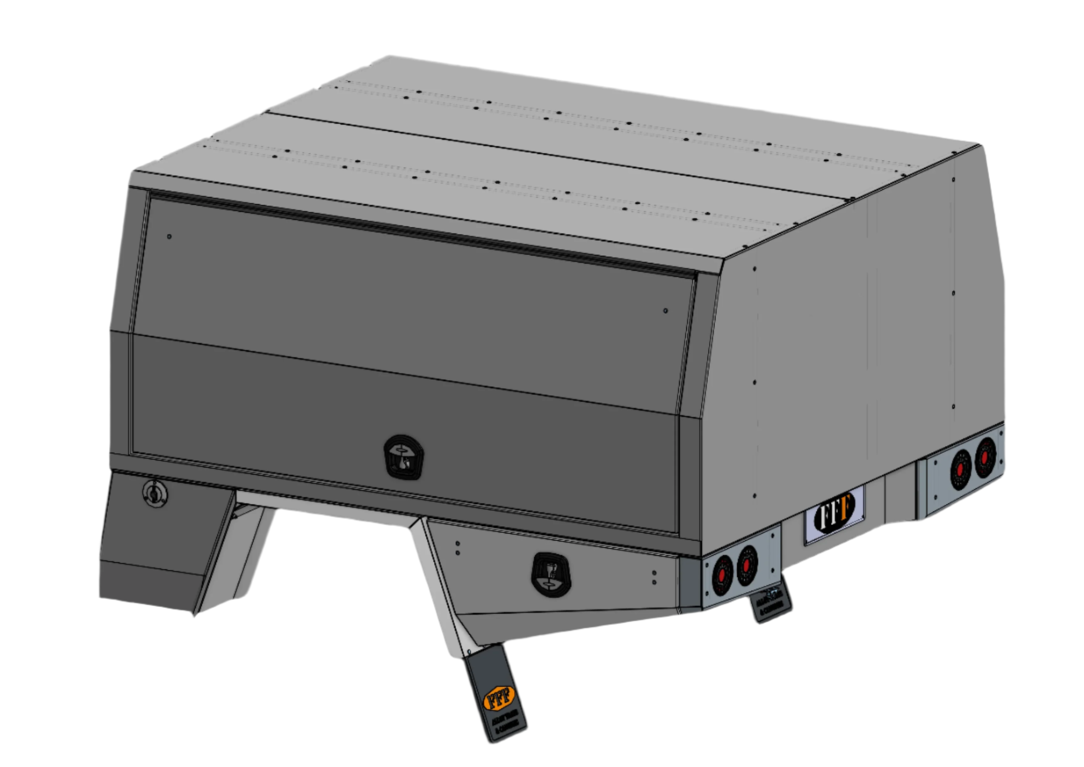 FFF Canopy Single Cab Integrated Series – Full Forced Fabrication