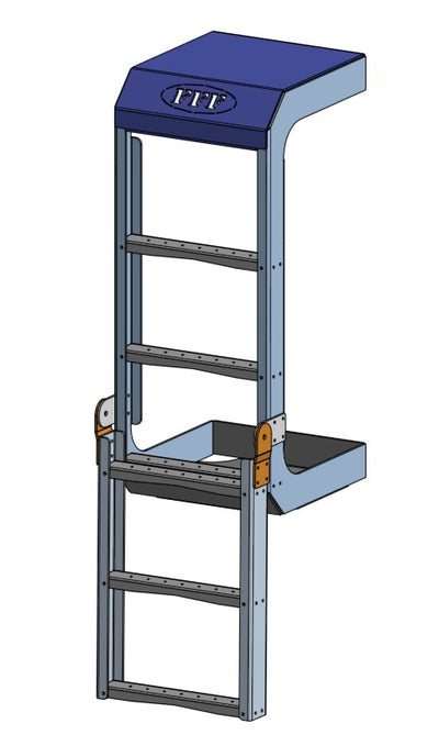 Canopy Folding Rear Ladder - CAN-LAD
