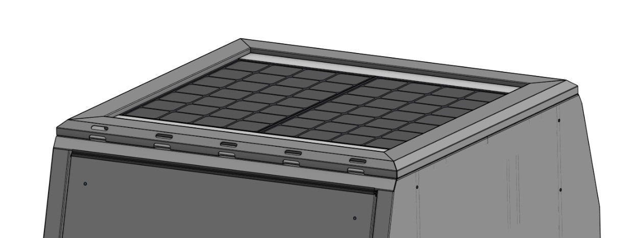 FFF Canopy Solar Panel Mount - CAN-HLX-210-SLR-MNT-V1