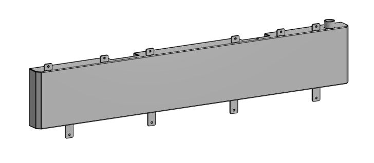 FFF Hilux Water Tank (35 Litre) - TRA-HLX-HBT